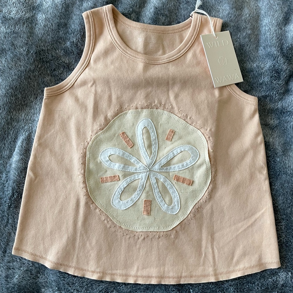NWT Wild Wawa sand dollar tank
